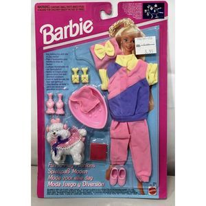 BARBIE DOLL FUN TO PLAY FASHION #68082 DOG BATH  foreign import Germany (c)93